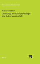 Grundzuge der Volkerpsychologie und Kulturwissenschaft-9783787316328