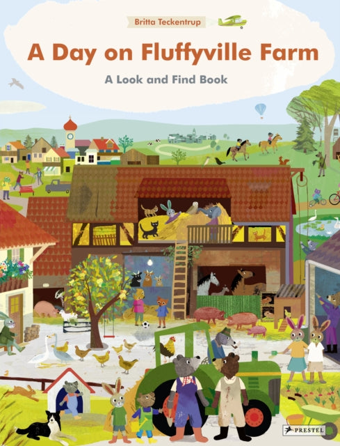 A Day on Fluffyville Farm : A Look and Find Book-9783791375915