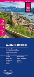 Western Balkans (1:725.000) : Albania, Bosnia und Herzegovin