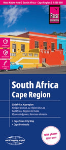South Africa - Cape Region Map
