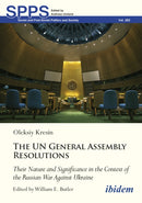 United Nations General Assembly Resolutions : Their Nature and Significance in the Context of the Russian War Against Ukraine-9783838219677