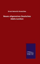 Neues allgemeines Deutsches Adels-Lexikon-9783846048795