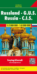 Russia - U.S.S.R., Automap 1:2m - 1:8m