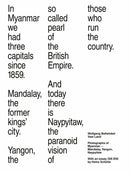 Wolfgang Bellwinkel: Vast Land : Photographs of Myanmar - Mandaly, Yangon, Naypyitaw-9783960700920