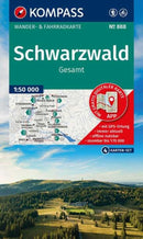 Schwarzwald Walking and Cycling Map