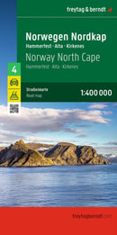 Norway North Cape Road Map