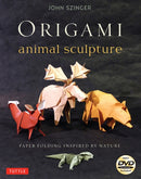 Origami Animal Sculpture : Paper Folding Inspired by Nature: Fold and Display Intermediate to Advanced Origami Art (Origami Book with 22 Models and Online Video Instructions)-9784805312629