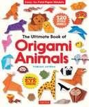 The Ultimate Book of Origami Animals : Easy-to-Fold Paper Animals; Instructions for 120 Models! (Includes Eye Stickers)-9784805315453