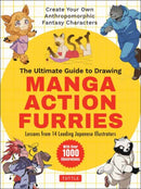 The Ultimate Guide to Drawing Manga Action Furries : Create Your Own Anthropomorphic Fantasy Characters: Lessons from 14 Leading Japanese Illustrators (With Over 1,000 Illustrations)-9784805317037