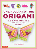 One Fold at a Time Origami : 38 Easy Models for First-Time Folders-9784805318997
