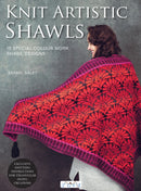 Knit Artistic Shawls : 15 Special Colour Work Designs. Exclusive Knitting Instructions for Triangular Shawl Creations. A Knitting Book for Beginners and Advanced-9786057834713