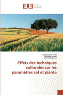 Effets des techniques culturales sur les parametres sol et plante-9786138471578