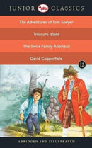 Junior Classicbook-12 (the Adventures of Tom Sawyer, Treasure Island, the Swiss Family Robinson, David Copperfield) (Junior Classics)-9788129138965