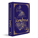 The Little Blue Book on Krishna (Deluxe Silk Hardbound)