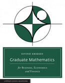 Graduate Mathematics for Business, Economics and Finance-9788202576394