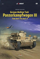 German Medium Tank: Panzerkampfwagen III from Ausf. H to Ausf. N-9788366148901