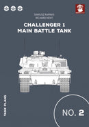 Tanks plans No. 02 Challenger 1 Main Battle Tank-9788367227650