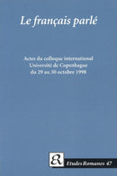 Le français parlé.