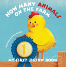 My First Jigsaw Book: How Many Animals on the Farm?-9788854413955