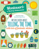 My First Book About Telling Time : Montessori Activity Book-9788854416000