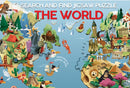 The World: Search and Find Jigsaw Puzzle-9788854419117