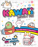 Kawaii Activity Fun : Super Cute Puzzles & Crazy Games: With more than 200 stickers-9788854420588