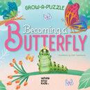 Becoming Butterfly: Grow-a-Puzzle-9788854421936