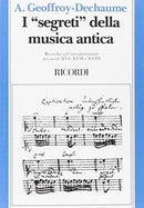 I SEGRETI DELLA MUSICA ANTICA