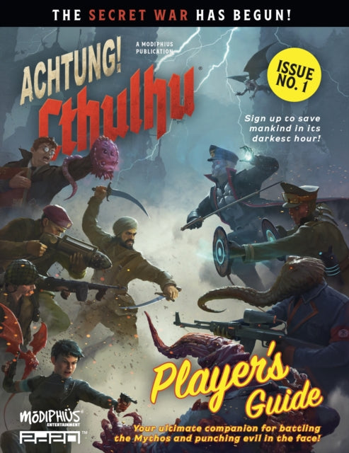 Achtung! Cthulhu 2D20 Player's Guide-9789127432475