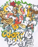 Graffiti Style Coloring Book-9789188369055
