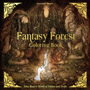 Fantasy Forest Coloring Book : John Bauer's World of Fairies and Trolls-9789188369895