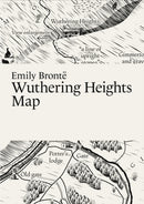 Emily Bronte, Wuthering Heights Map-9789198945638
