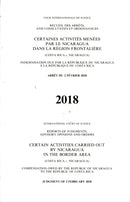 Reports of Judgments, Advisory Opinions and Orders : Certain Activities Carried Out by Nicaragua in the Border Area (Costa Rica V. Nicaragua), Judgment of 2 February 2018-9789211573312