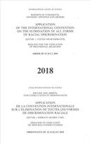 Reports of Judgments, Advisory Opinions and Orders : Application of the International Convention on the Elimination of All Forms of Racial Discrimination (Qatar V. United Arab Emirates) Request for th-9789211573442