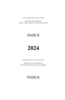 Reports of Judgments, Advisory Opinions and Orders: 2024 Index