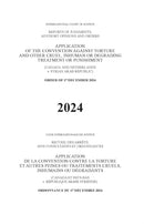 Application of the Convention Against Torture and Other Cruel, Inhuman or Degrading Treatment or Punishment (Canada and the Netherlands V. Syrian Arab Republic)