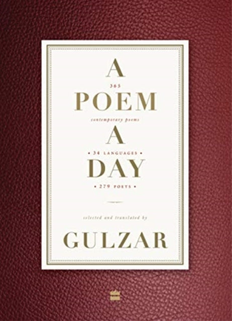 A Poem a Day: : 365 Contemporary Poems 34 Languages 279 Poets-9789353575908