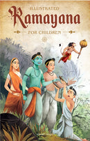 Illustrated Ramayana For Children (Black and White)