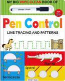My Big Wipe And Clean Book of Pen Control for Kids : Line Tracing And Patterns