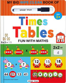 My Big Wipe And Clean Book of Times Tables for Kids : Fun With Maths-9789354401442