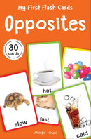 My First Flash Cards Opposites : 55 Early Learning For Kids