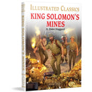 King Solomon's Mines : Illustrated Abridged Children Classic English Novel with Review Questions (Hardback)