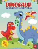 Dinosaur World Reusable Sticker Book For Children