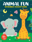 Animal Fun Reusable Sticker Book?for Children-9789354405389