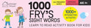 1000 Fry s Sight Words: Learn to Read Activity Book for Kids