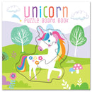 Unicorn Puzzle Book: Board Book With Jigsaw Puzzles For Kids 