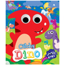Wobbly Eyes Story Board Book: Catchy Dino - Story Board Book With Googly Eyes For Fun And Interactive Learning For Kids 