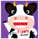 Never Feed A Farm Animal: Interactive Board Book With Felt For Kids 
