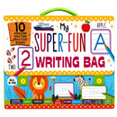 My Super Fun Writing Bag: Set Of 10 Amazing Writing Practice Books - Perfect For Kids, Travel And Gifting / Return Gifts 