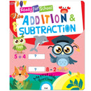 Ready For School: Addition And Subtraction- Slide And See Board Book 